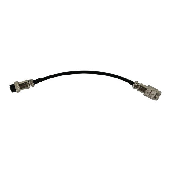 Adaptateur GX16-3P male vers GX12-3P femelle 2