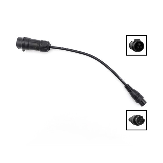 Adaptateur LP16 Fem Vers GX16 3P Fem