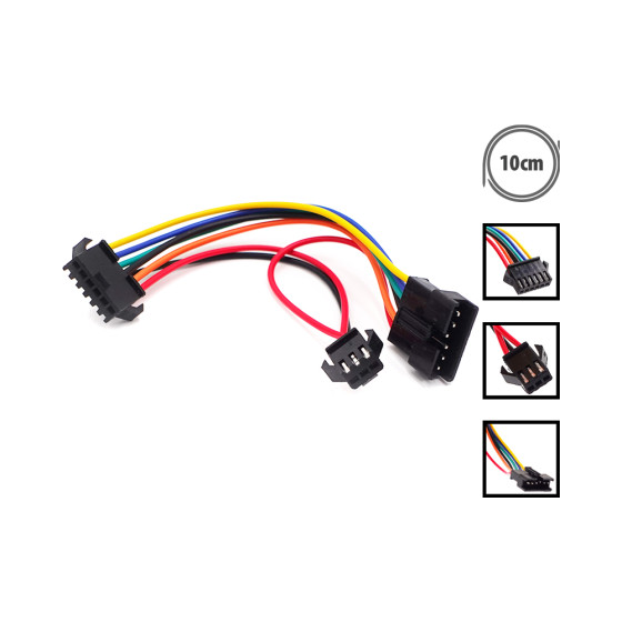 Câble dérivation Y