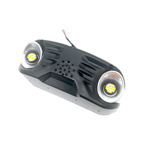 Cache deck et clignotants avant Dualtron Pop 2