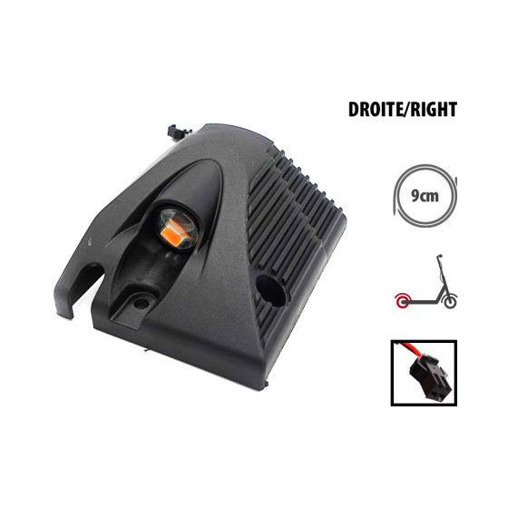 Cache plastique et Led Deck arriere droite Kukirin G2 Master