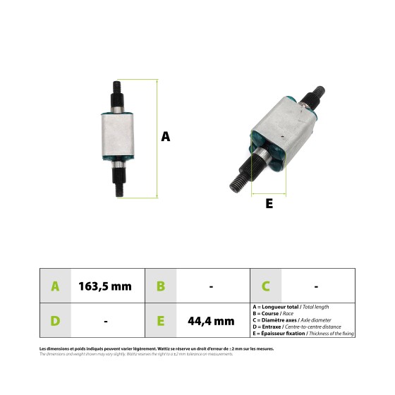 Cartouche suspension soft 4
