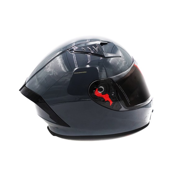 Casque intégral  gris (taille S à XL) 3