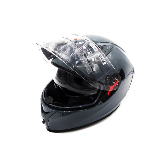 Casque intégral  gris (taille S à XL) 5