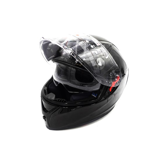 Casque intégral  noir (taille S à XL) 5