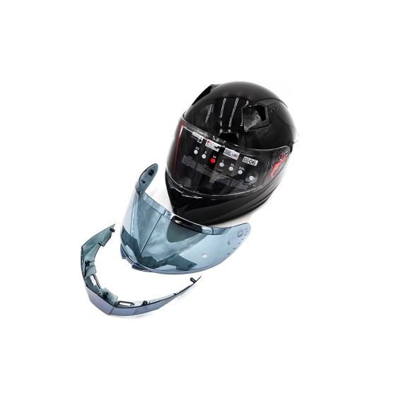 Casque intégral  noir (taille S à XL) 7