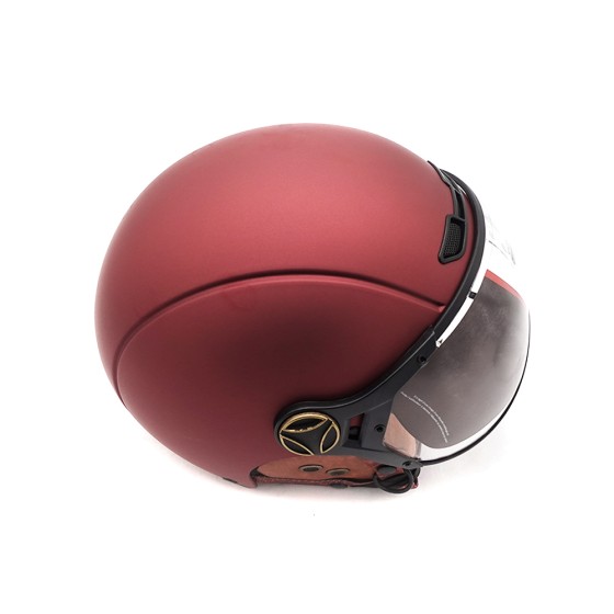 Casque JET  bordeaux mat (taille XS à XXL) 7