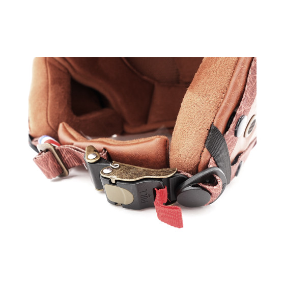 Casque JET  bordeaux mat (taille XS à XXL) 8