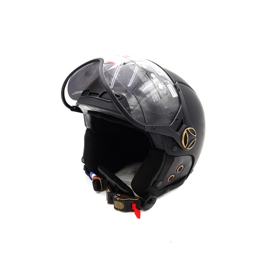Casque JET  noir mat (taille XS à XXL) 3