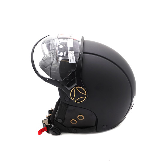 Casque JET  noir mat (taille XS à XXL) 5