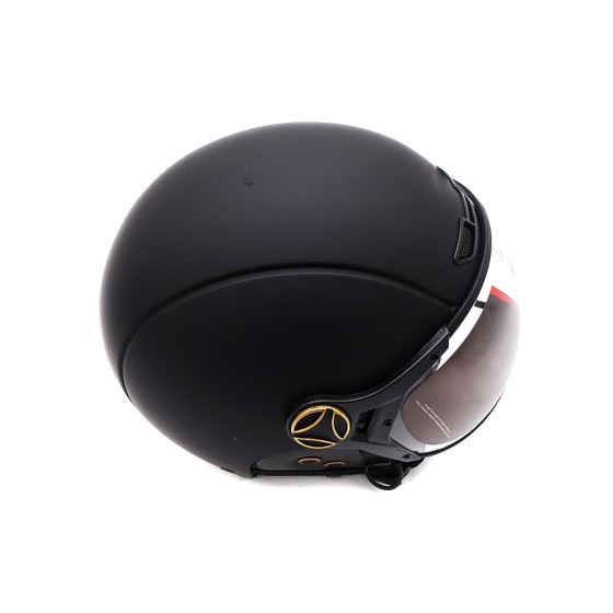 Casque JET  noir mat (taille XS à XXL) 7