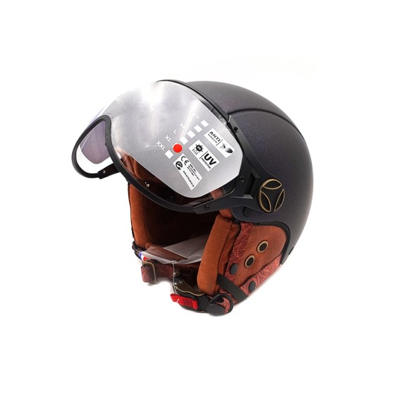 Casque JET  vert mat caméléon (taille XS à XXL) 4