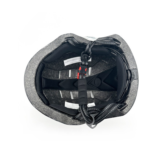 Casque trottinette noir avec LED 4