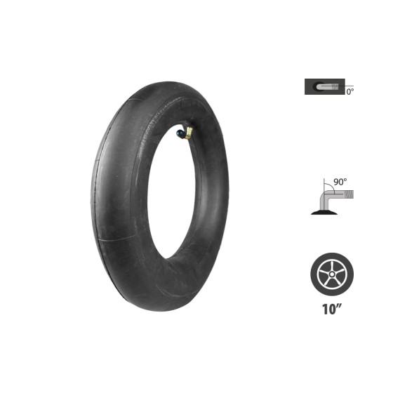 Chambre à air 10x2.125 valve 0x90°