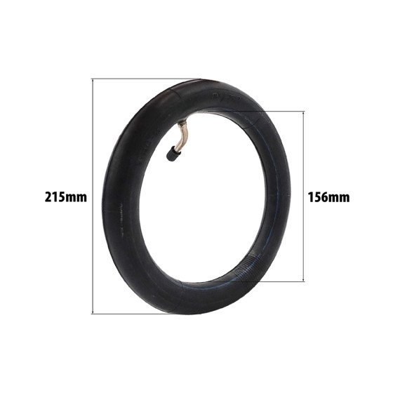 Chambre a air 8.5x2 diametre 156mm valve 70x45 4
