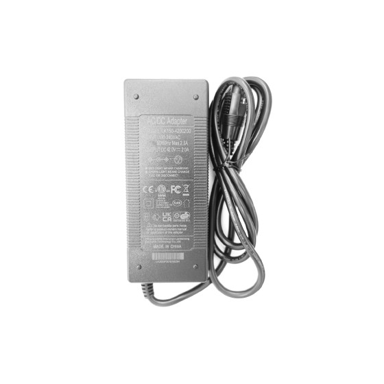 Chargeur Phylion connecteur rond 5 pins 42V 2A 2