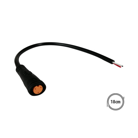 Connecteur étanche 3 pins femelle