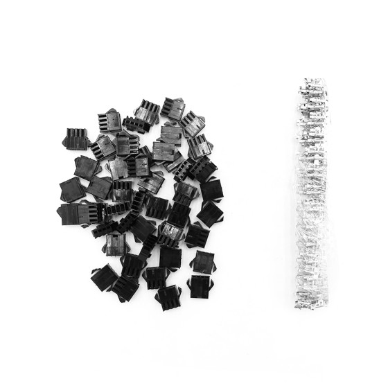 Connecteur SM 4 pins Femelle x50 pcs 2