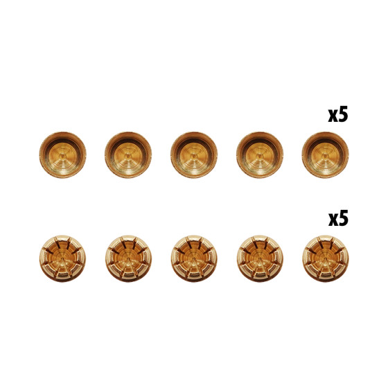 Connecteurs banane 8mm x10 pcs (5 male + 5 femelles) 2