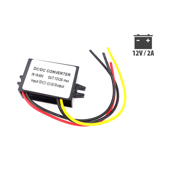 Convertisseur tension DC (12V-2A)
