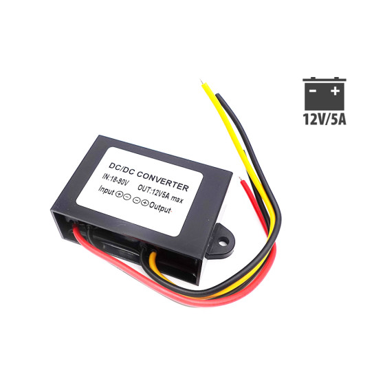 Convertisseur tension DC (12V-5A)