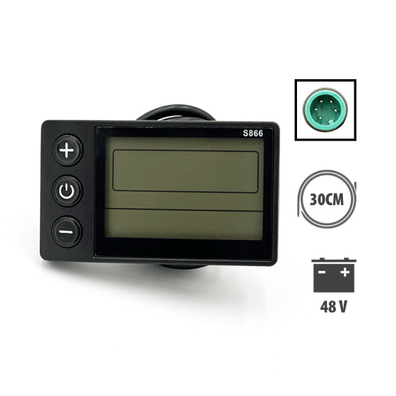 Display S866 Urbanglide  E-cross Connecteur Etanche