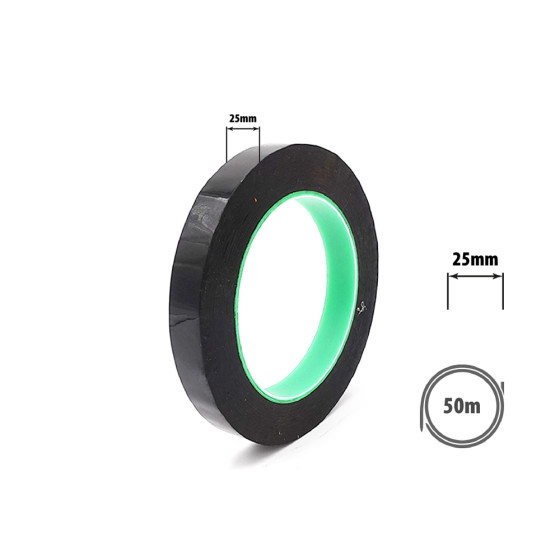 Fond de jante Tubeless velos 25mm x 50m