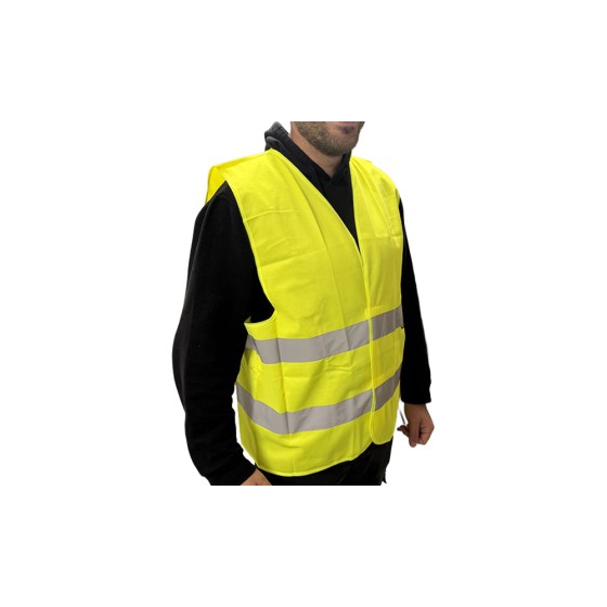 Gilet réfléchissant 2 bandes taille M/L 2