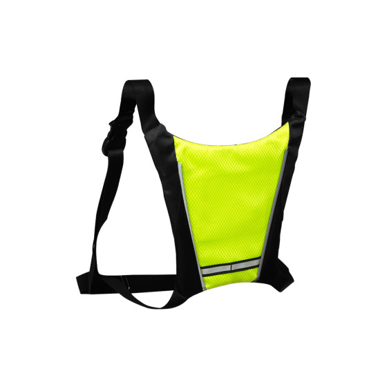 Gilet signaletique LED avec telecommande couleur jaune 5