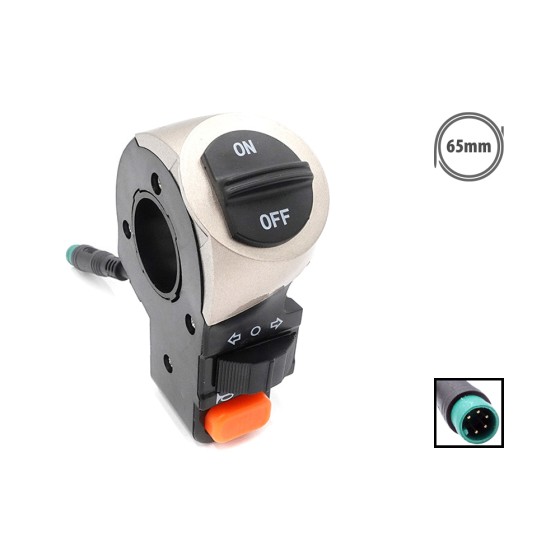 Interrupteur Urbanglide E-cross prise etanche