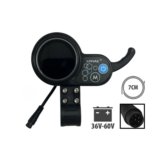 Kit controleur display câble Liviae 36V 15A 3