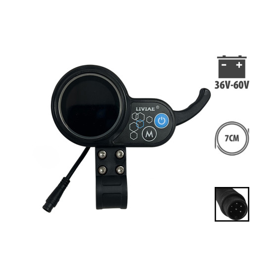 Kit controleur display câble Liviae 48v20A 3