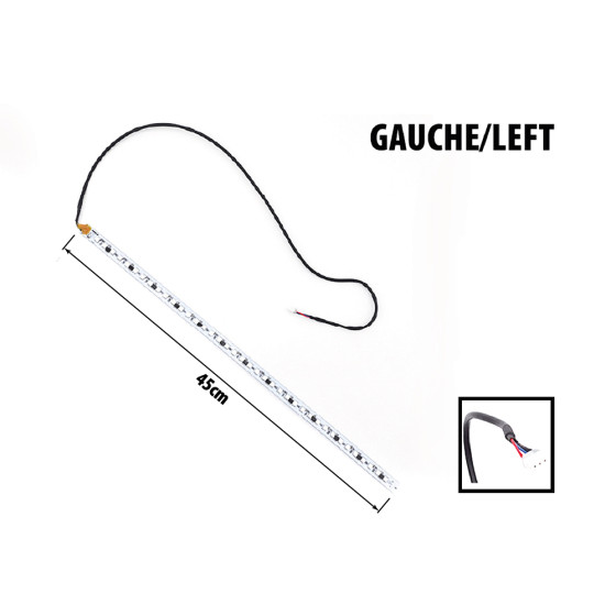 LED gauche colonne de direction Dualtron Mini 1 cable 45cm