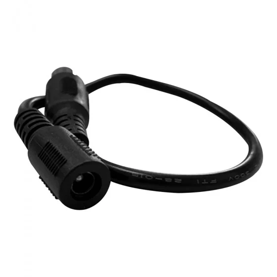 Ligne convertisseur DC 5.5 2,5mm femelle - RCA mâle 10mm 2