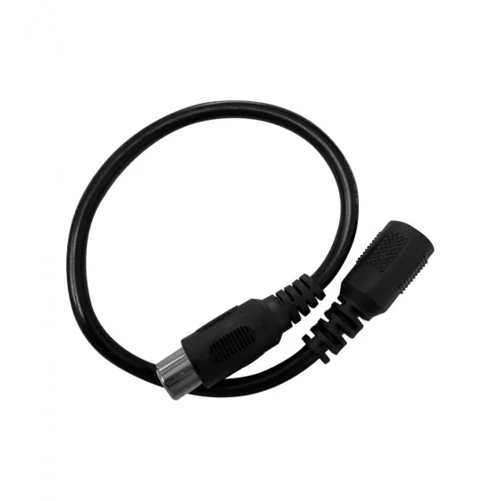 Ligne convertisseur DC 5.5 2,5mm femelle - RCA mâle 10mm 3