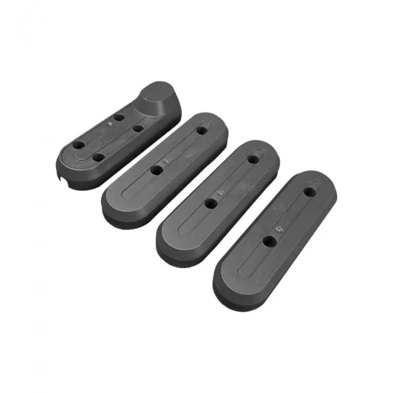 Lot de 4 caches vis roues Xiaomi M365 & M365 Pro - couleur noir 2