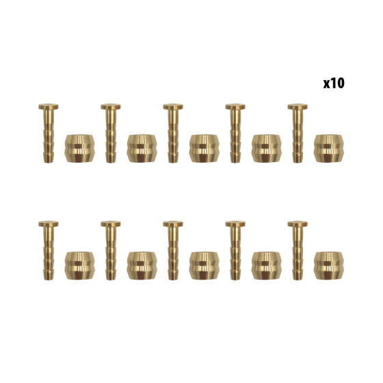 Olives et aiguilles freins hydrauliques NUTT (x10 sets)