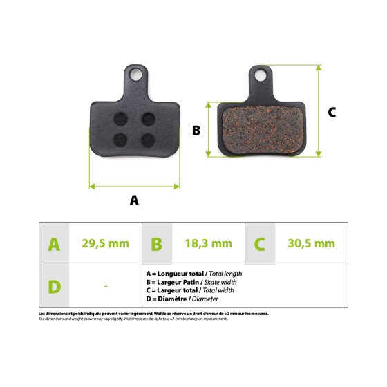 Plaquettes de frein SRAM DB1 DB3 DB5 4