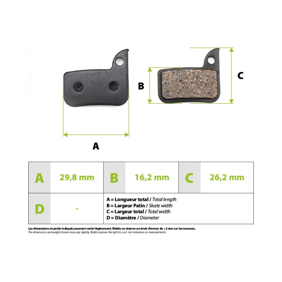 Plaquettes de frein SRAM SR10000 4