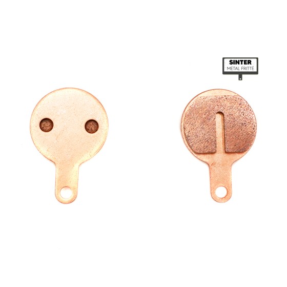 Plaquettes de freins draisienne metal fritté haute performance