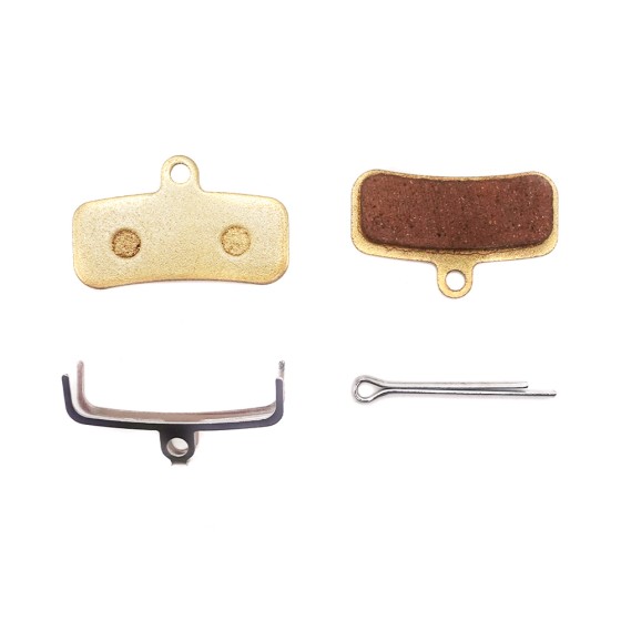 Plaquettes de freins Nutt 4 pistons Thunder 3 Nami metalliques 2