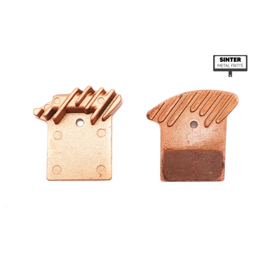 Plaquettes de freins Nutt ventilées Dualtron Thunder  Metal Fritté Haute Resistance