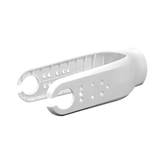 Plastique cache fourche Xiaomi M365 & M365 Pro - couleur blanc 2