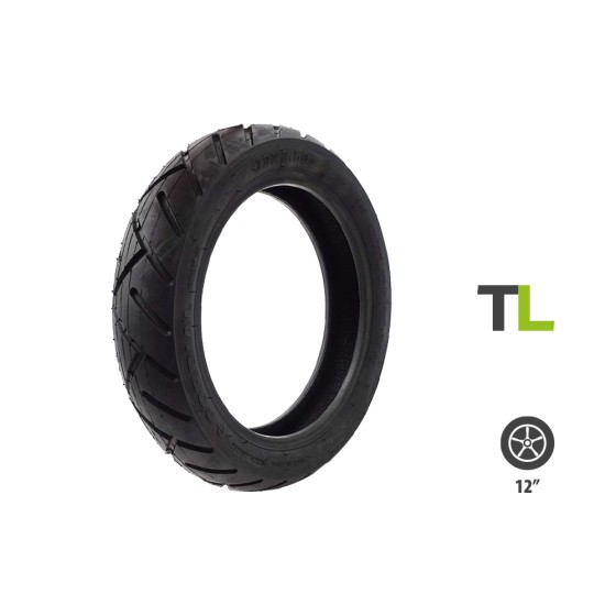 Pneu 12x2.50 tubeless route
