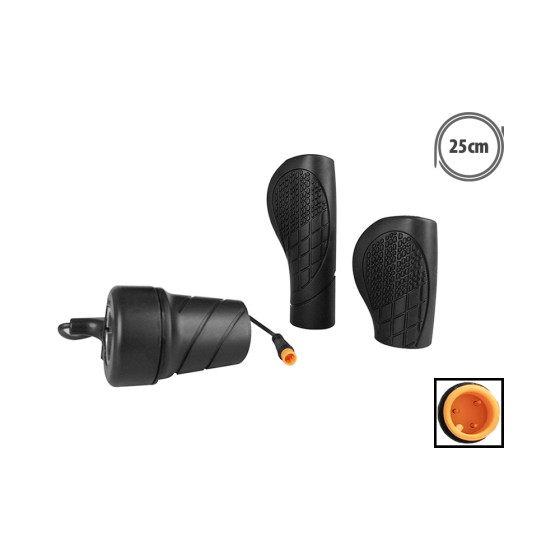 Poignée accélérateur draisienne connecteur etanche