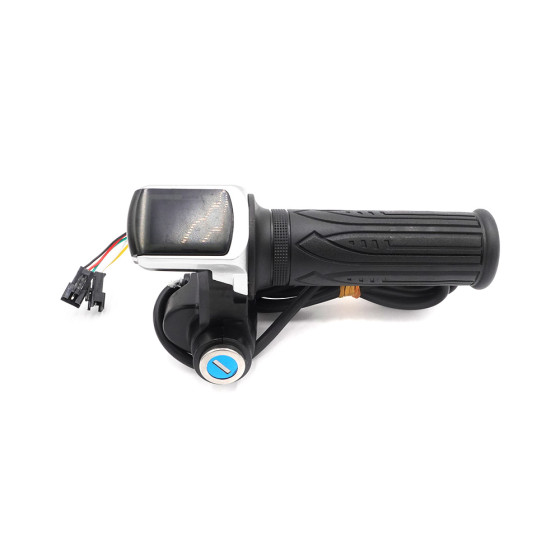 Poignées d'accélérateur Draisienne à clef avec écran LED 48V 2