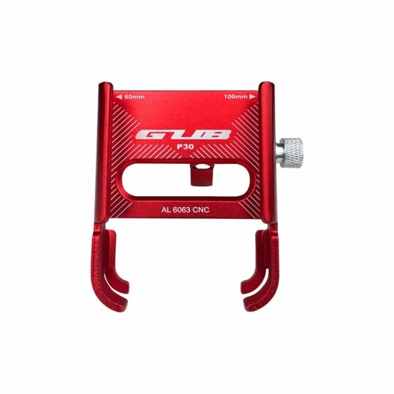 Support téléphone GUB P30 rouge 3
