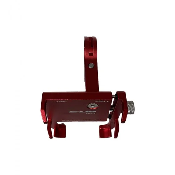 Support téléphone GUB Pro 3 rouge 2