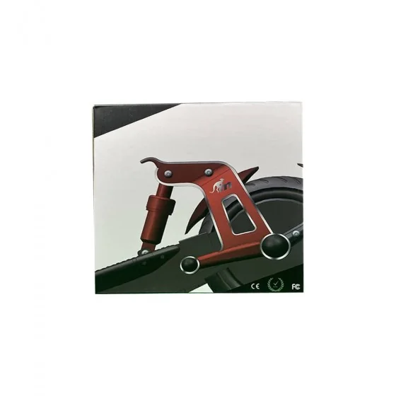 Suspension arrière Xiaomi  Monorim noir et rouge 3
