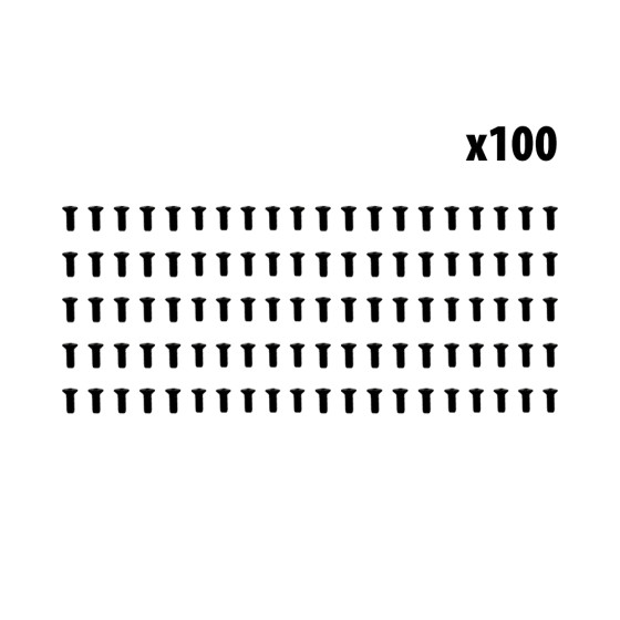 Vis laterales support garde boue Xiaomi Pro2 x100 pcs